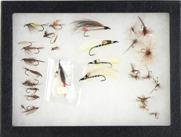 Twenty-Nine Vintage Flies from The Dette Family