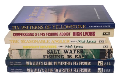 Seven Signed Book on Fishing