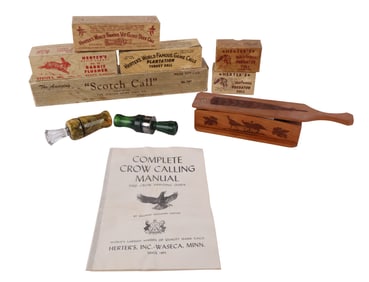 Ten Assorted Game Calls