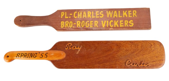 Vintage Ray Curtis Spring 1955 Paddle