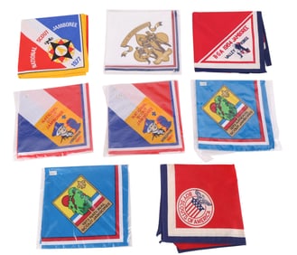Rare Original Unworn Boy Scouts Neckerchiefs