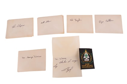 Eight Rare Canadian Boy Scout Embroidered Patches