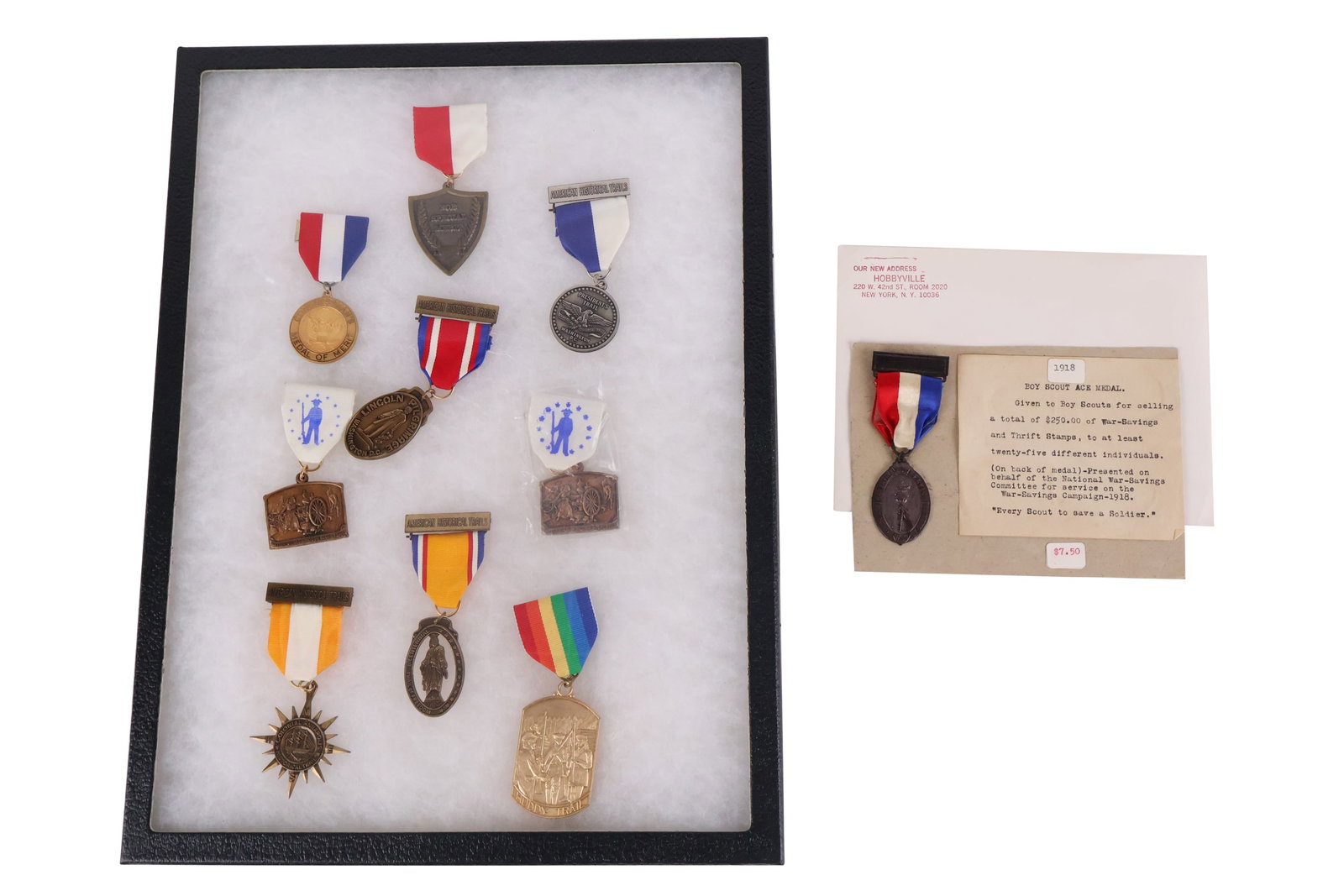 Rare 1918 Boy Scout Ace Medal (1 of 13)