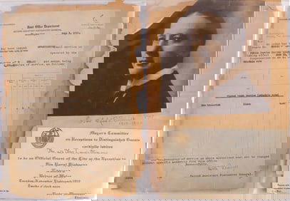 More than Thirty Signatures of Important Political Figures From New York