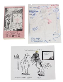 Bill Ward, Sketches, VHS Tape, and Print