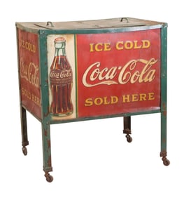 Vintage Coca Cola Cooler