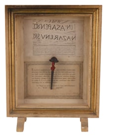 Crucifixion Nail in Display Box