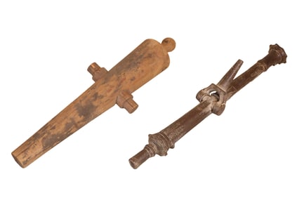 Two Display Cannons