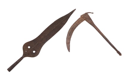 Two Antique Sheet Metal Tools