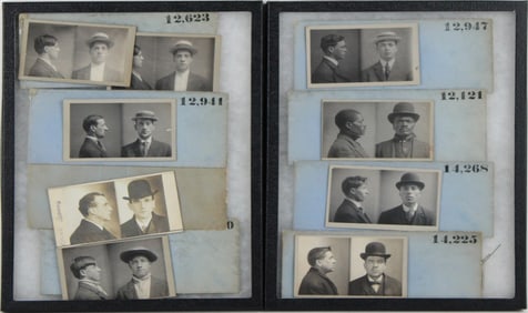 Twelve Turn of the Century Mugshots