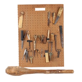 Group of Vintage Prison Made Shivs and Weapons