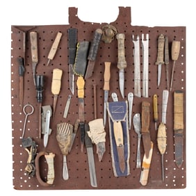 Group of Vintage Prison Made Shivs and Weapons
