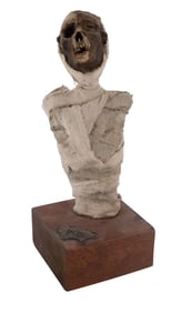 Outsider Folk Art Mummy Sculpture