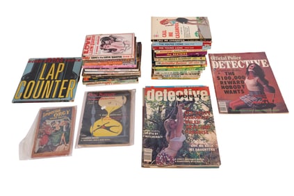 Group of Pulp Fiction Books