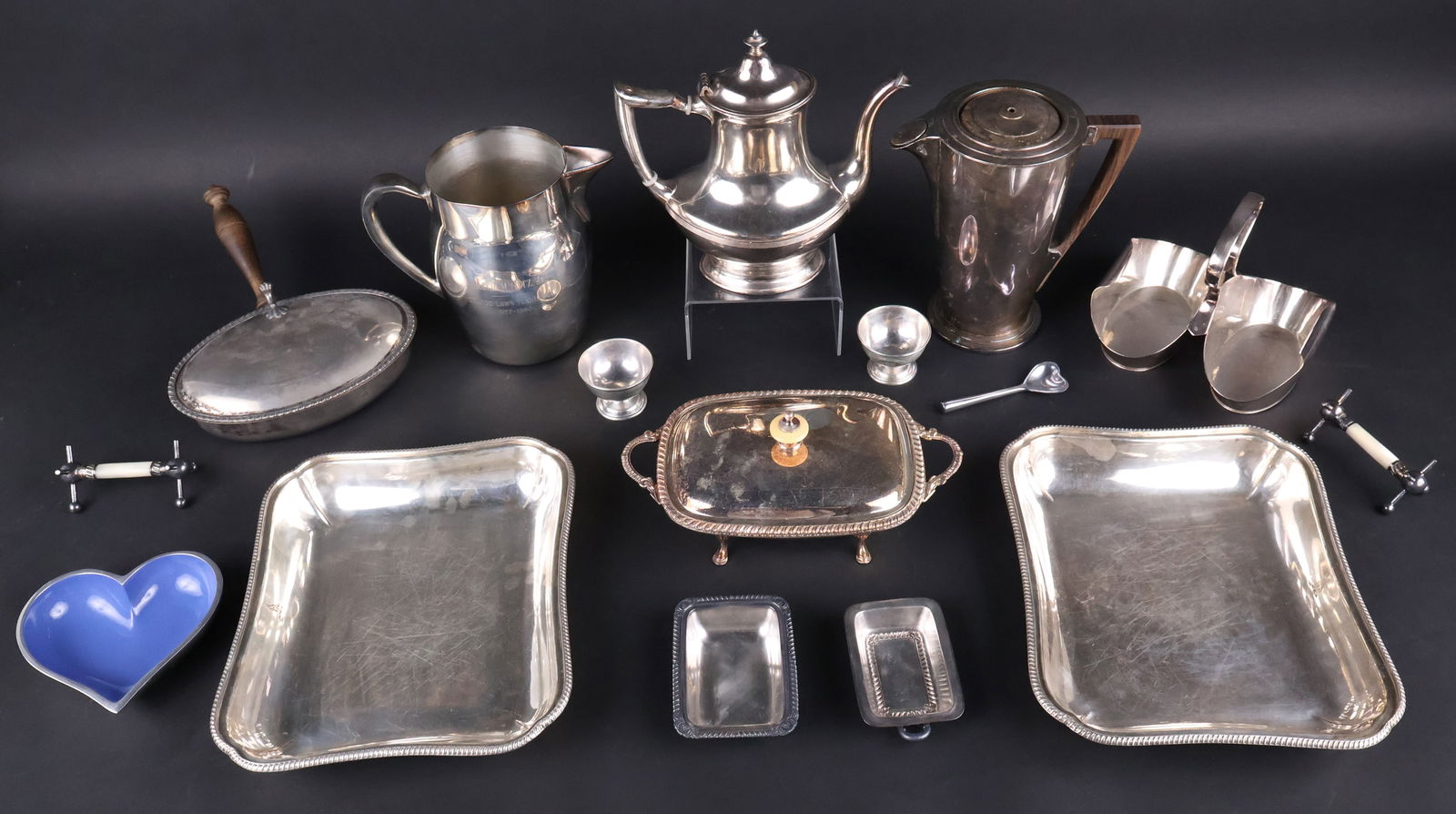 Group of Silver Plated Holloware (1 of 12)