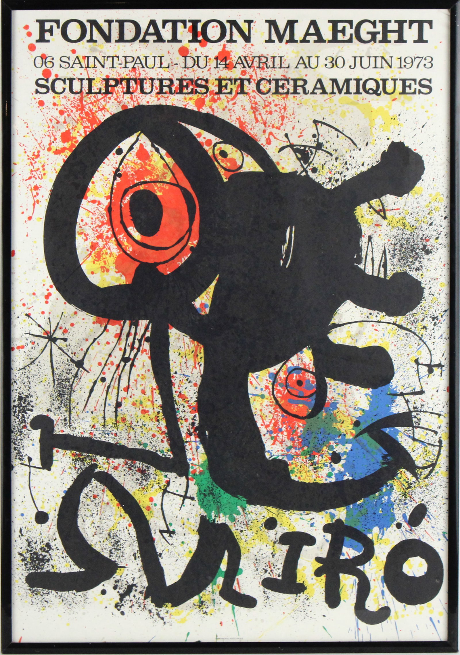 Joan Miro, Spanish 1893-1983, Sculptures et Ceramiques, Lithograph Poster (1 of 5)