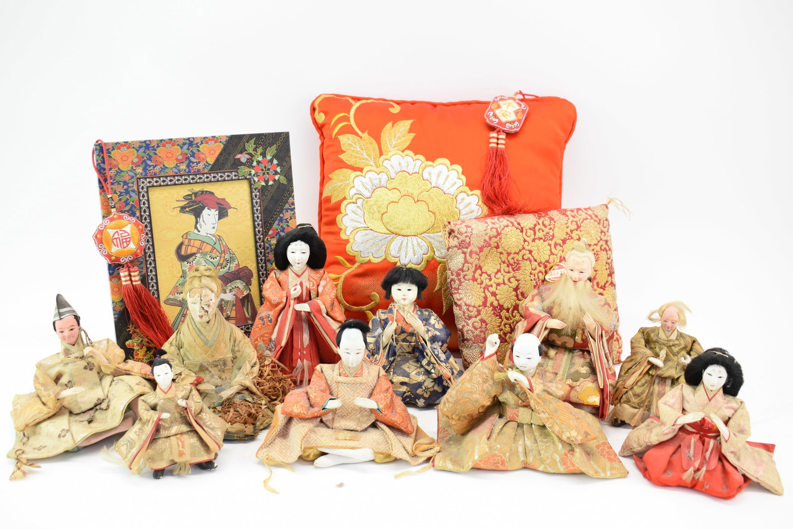Group of Assorted Asian Porcelain Dolls (1 of 13)