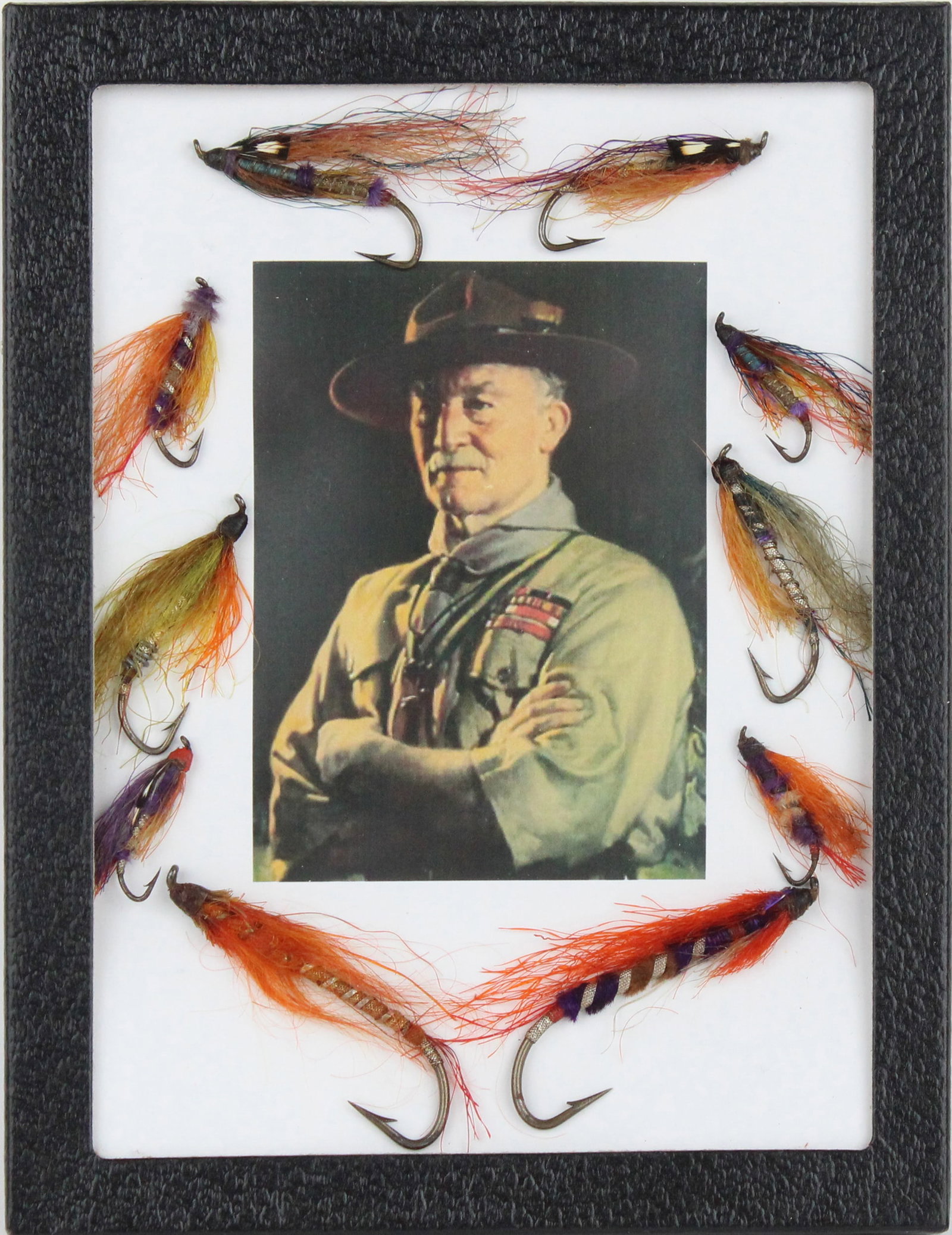 Ten Baden-Powell Family Prismatic Gut Flies (1 of 8)