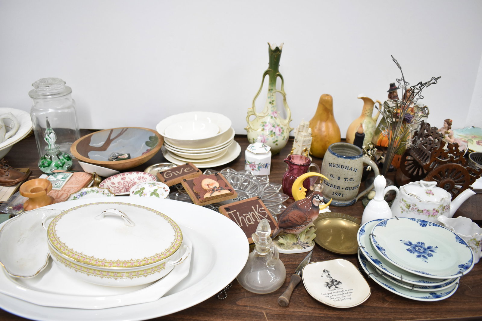 Surprise Lot Large Group Of Assorted Table Articles (1 of 15)