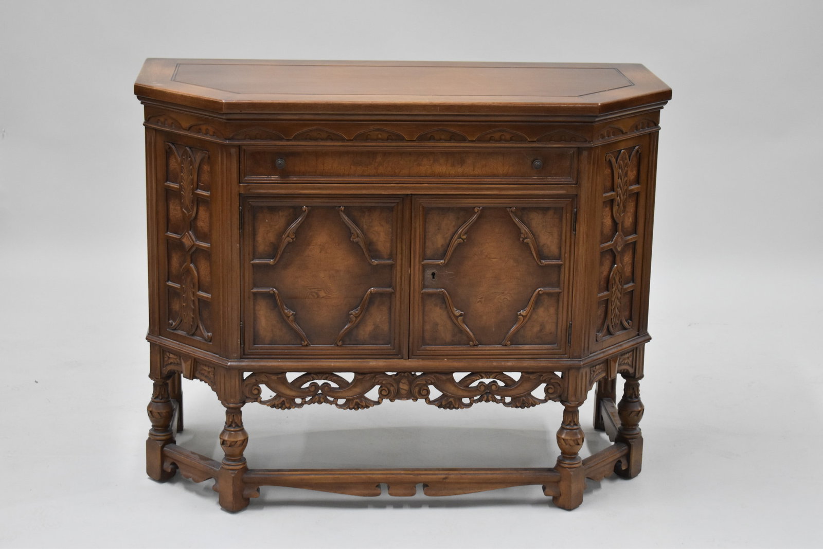 Jacobean Style Serving Cabinet (1 of 8)