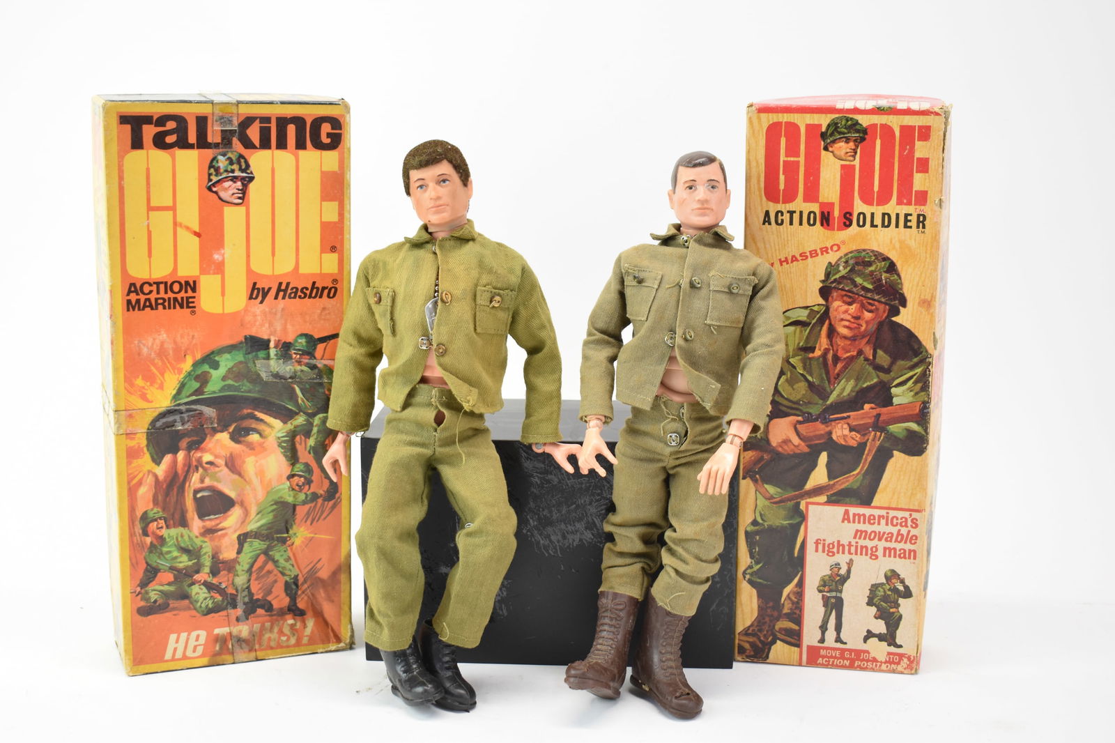 Vintage GI Joe Action Soldier and Action Marine (1 of 6)