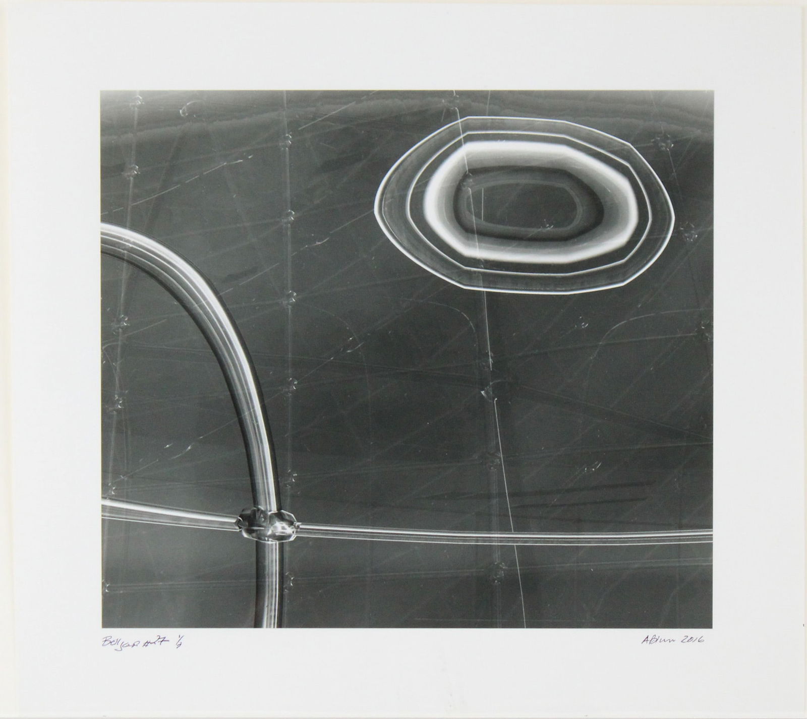 A Blum, Belljar #27, Black and White Print (1 of 3)