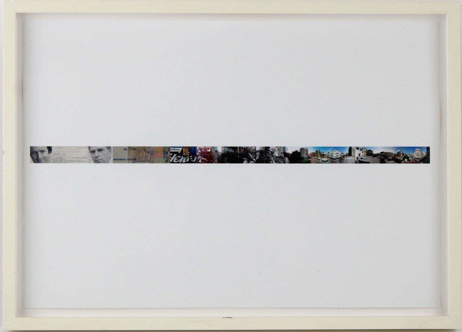 Walid Raad, Lebanese 1967-, We can make rain but no one came to ask, Screenprint (1 of 8)