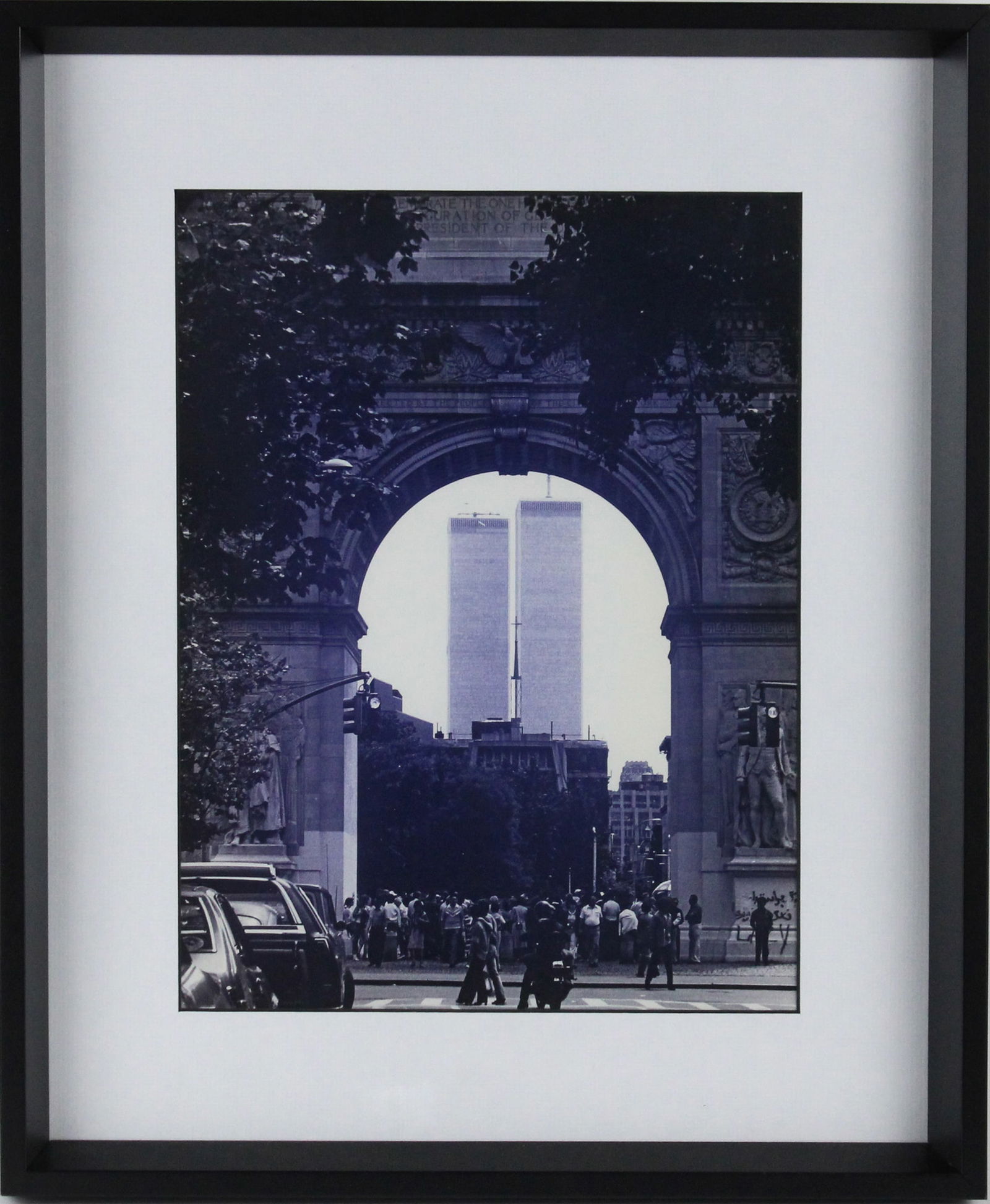 Twin Towers, Black and White Photograph (1 of 4)