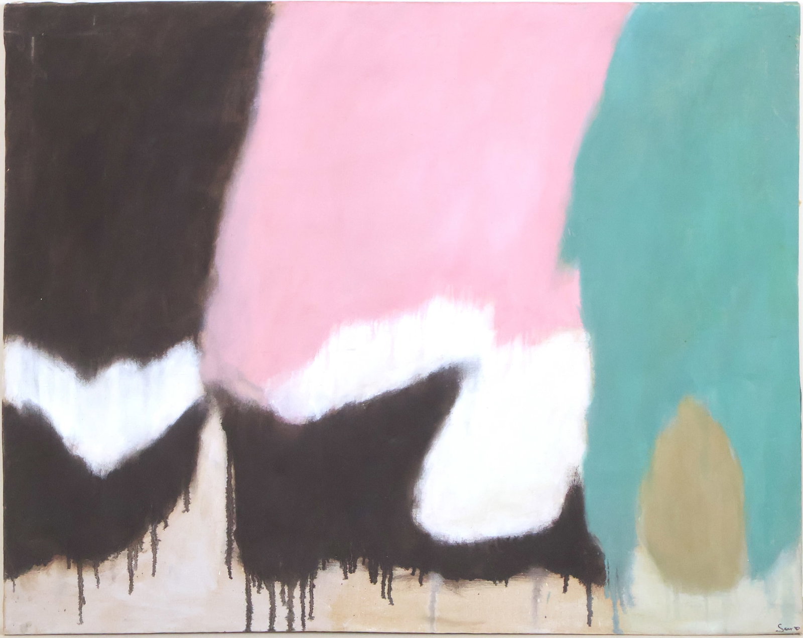 Sam, Abstract, Oil on Canvas (1 of 9)