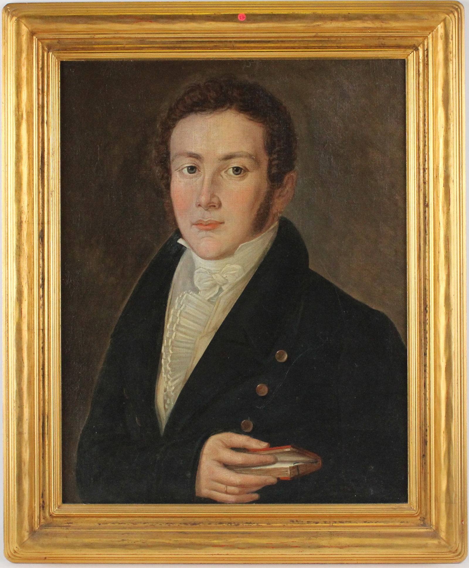 American School, Portrait of Captain Bates, Oil on Canvas (1 of 7)