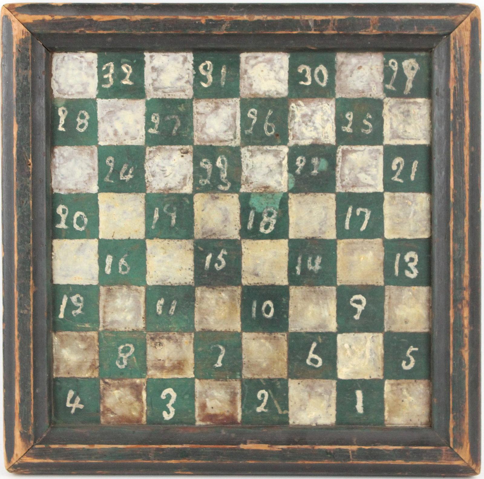 Green and White Checkerboard (1 of 4)