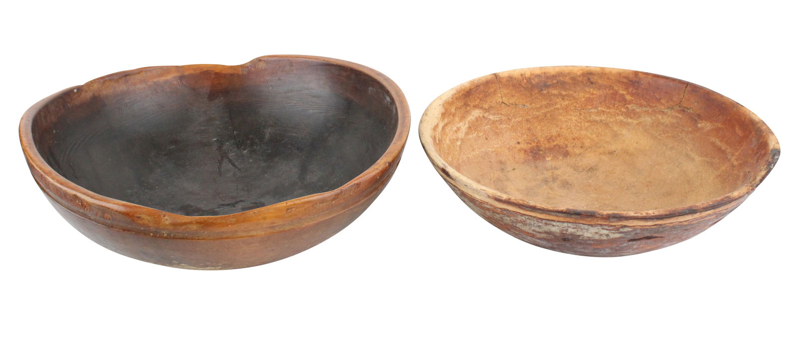 Two Turned Wood Bowls (1 of 9)