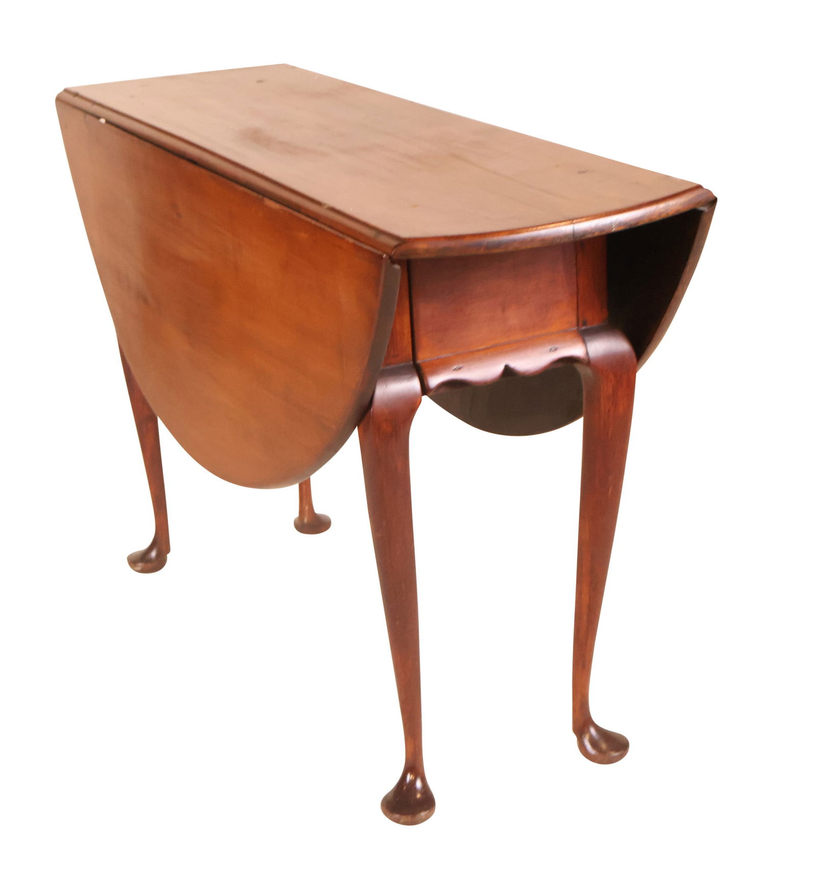 Queen Anne Maple Drop-Leaf Dining Table (1 of 13)