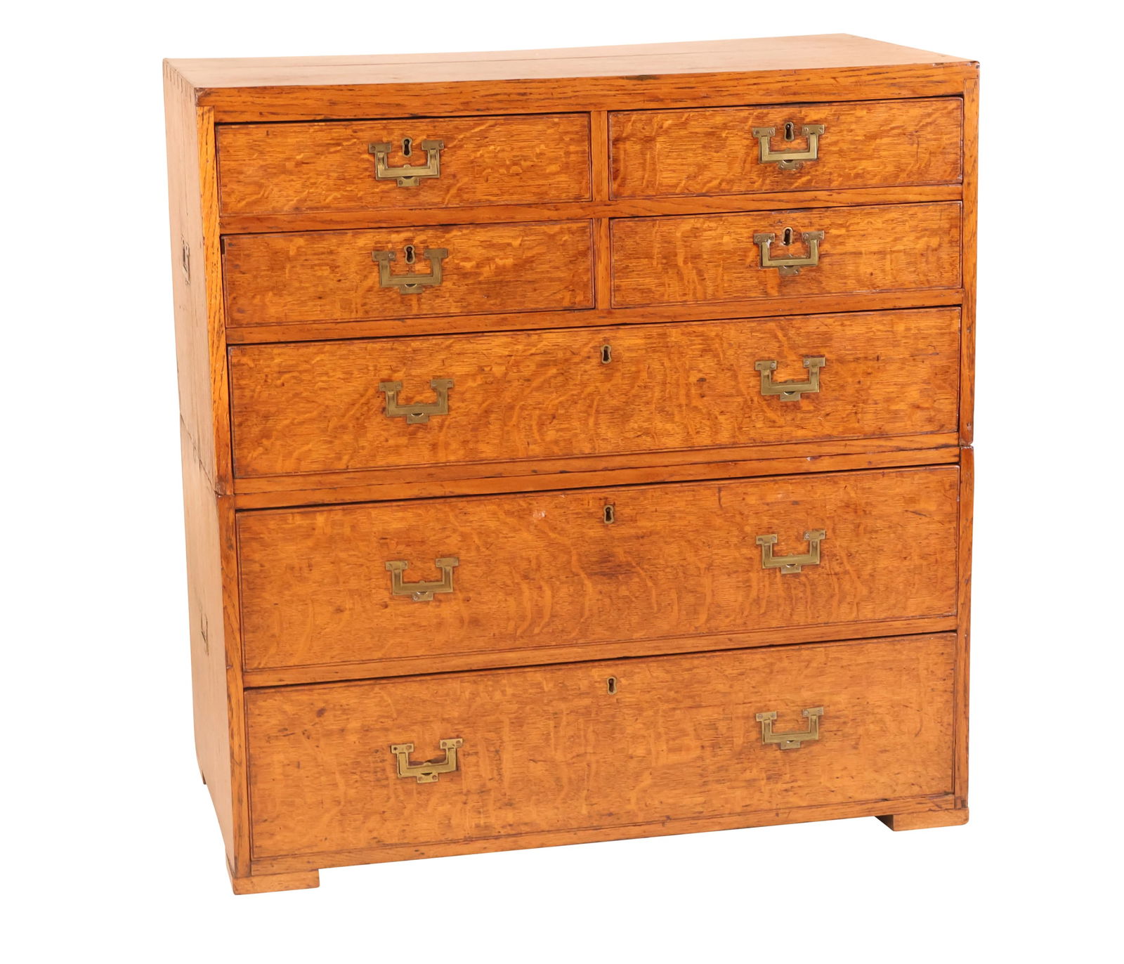Regency Style Mahogany Campaign Chest (1 of 11)