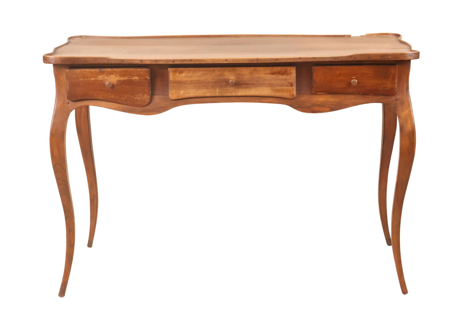 French Provincial Walnut Writing Desk (1 of 14)