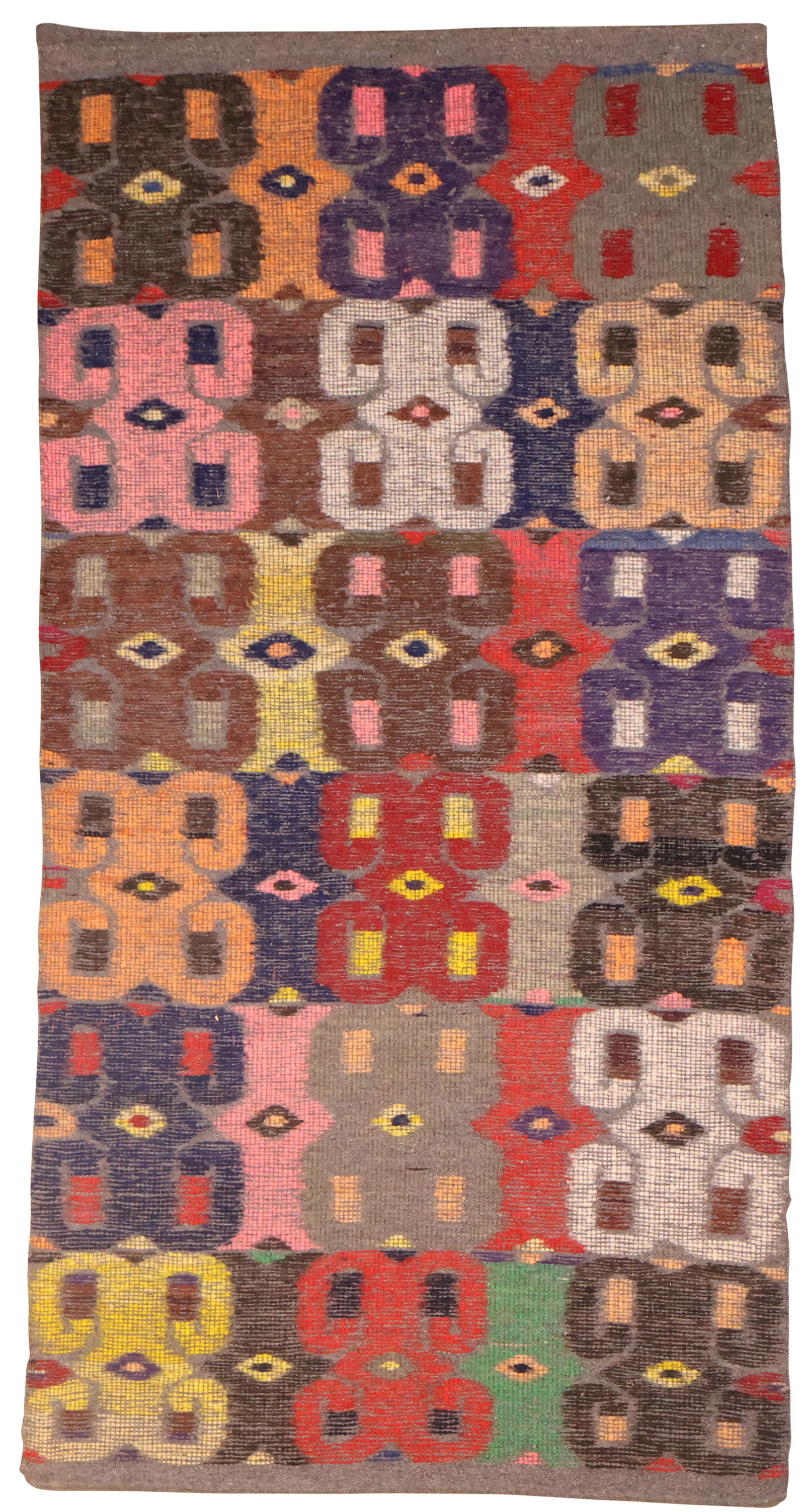 Mid-Century Modern Woven Wall Hanging (1 of 8)