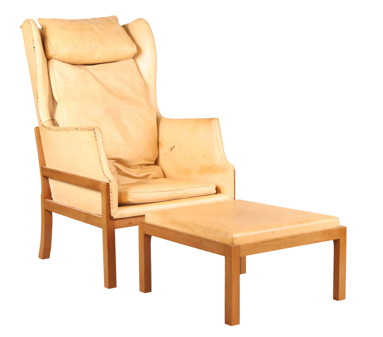 Frits Henningsen Easy Chair and Ottoman (1 of 11)