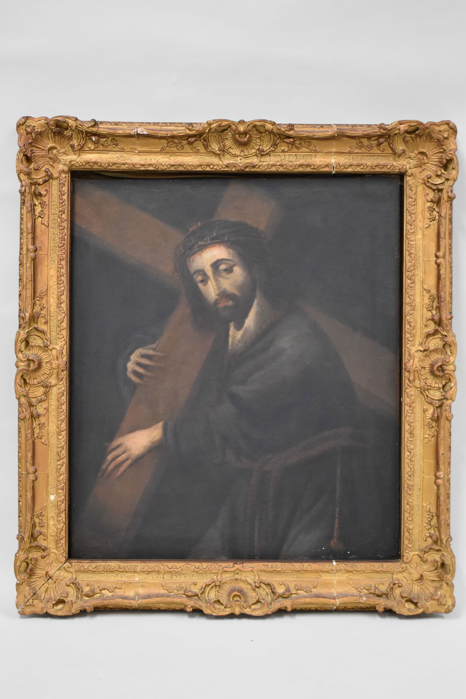 Antique Old Masters Style Portrait of Jesus (1 of 10)