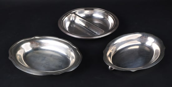 Oval Gorham Sterling Silver Covered Vegetable Dish