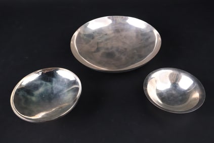 Small Georg Jensen Sterling Silver Footed Bowl