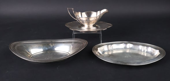 Gorham Sterling Silver Oval Gravy Boat