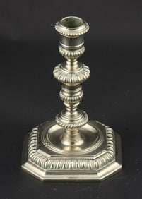 Queen Anne Paktong Candlestick