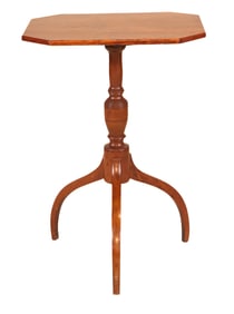 Federal Maple and Birch Tripod Stand