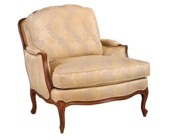 Louis XV Style Fruitwood Bergere