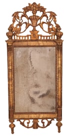Continental Parcel-Giltwood and Stone Bilbao Mirror