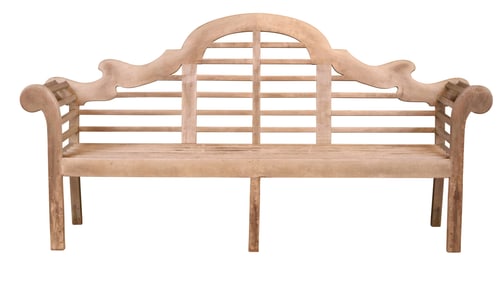 Teak Lutyens Style Garden Bench