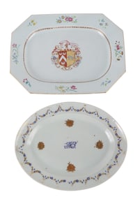 Chinese Export Porcelain Armorial Platter