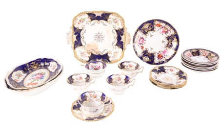 Group of Sevres Style Porcelain Dinnerware