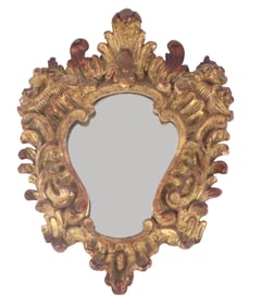 Venetian Rococo Style Giltwood Mirror