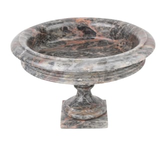 Carved Marble Garden Urn